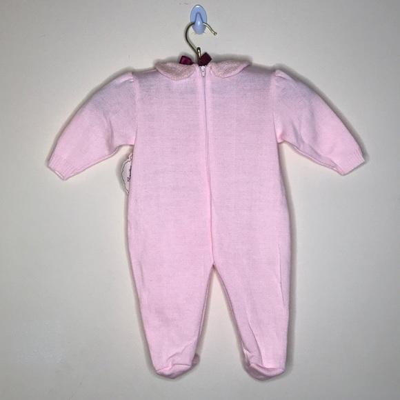 Pink Footie Onesie - Picture 3 of 6